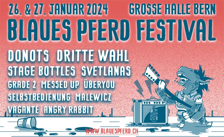 Blaues Pferd Festival