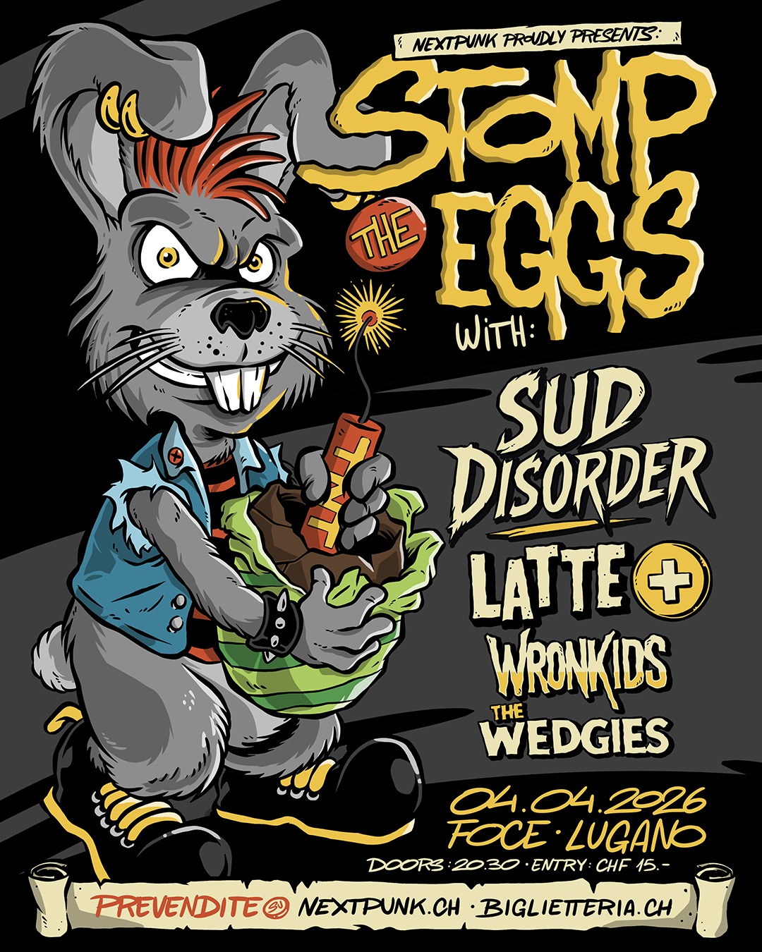 STOMP THE EGGS FESST