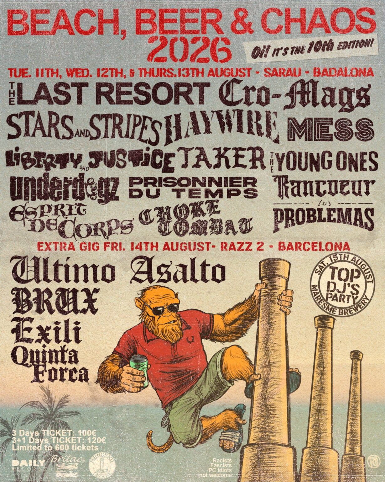 Beach, Beer and Chaos 2026